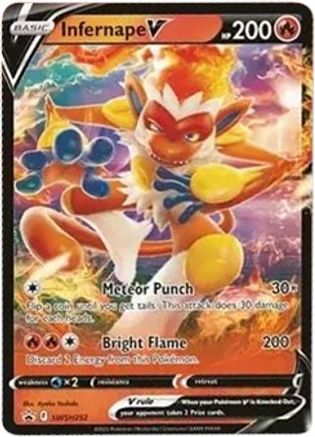 Infernape V SWSH252 - Holofoil - Promo