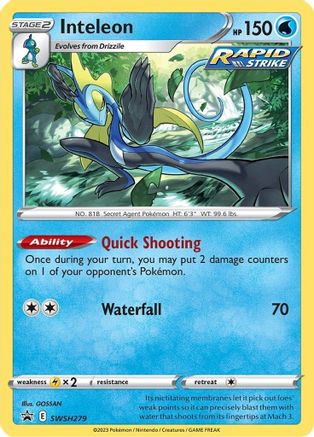 Inteleon SWSH279 - Holofoil - Promo
