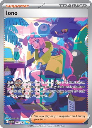 Iono 237/091 - Holofoil - Special Illustration Rare