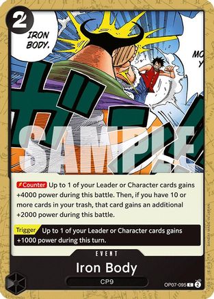 Iron Body (OP07-095) - Common