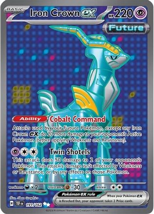 Iron Crown ex 191/162 - Holofoil - Ultra Rare
