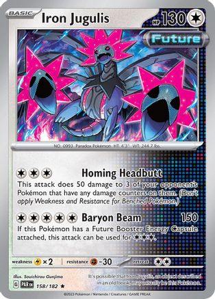 Iron Jugulis 158/182 - Holofoil - Rare