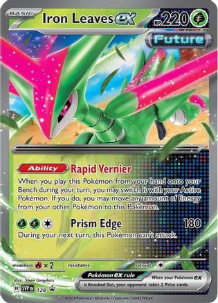 Iron Leaves ex 128  - Holofoil - Promo