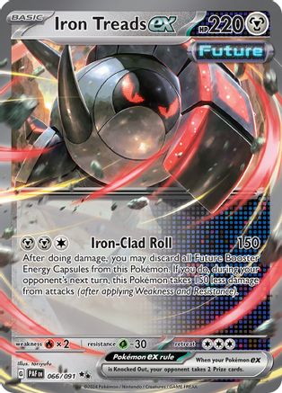 Iron Treads ex 066 - Holofoil - Double Rare