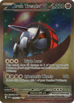 Iron Treads ex 248/198 - Holofoil - Special Illustration Rare