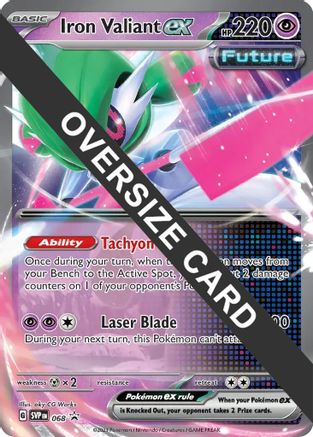 Iron Valiant ex 068 - Holofoil - Promo