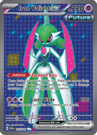 Iron Valiant ex 225/182 - Holofoil - Ultra Rare