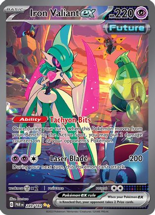 Iron Valiant ex 249/182 - Holofoil - Special Illustration Rare