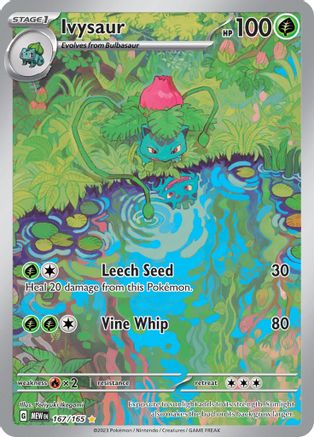 Ivysaur 167/165 - Holofoil - Illustration Rare