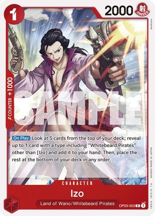 Izo (OP03-003) - Rare
