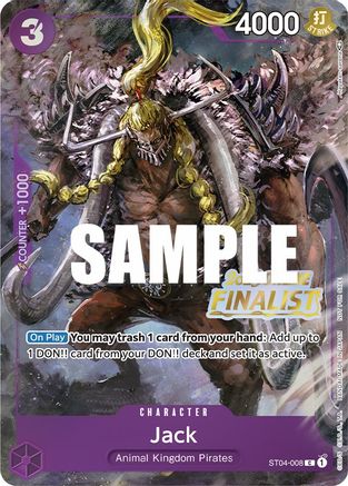 Jack (Online Regional 2023) [Finalist] (ST04-008) - Promo