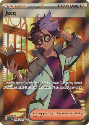 Jacq 236/198  - Holofoil - Ultra Rare