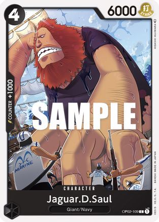 Jaguar.D.Saul (OP02-109) - Common