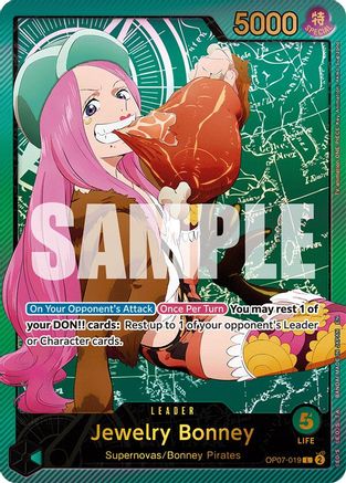 Jewelry Bonney (SPR) (OP07-019) - Leader