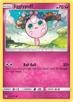 Jigglypuff 134 - Common