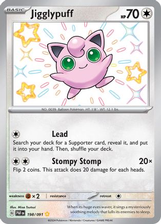 Jigglypuff 198 - Holofoil - Shiny Rare