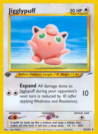 Jigglypuff - 1st Edition - Uncommon