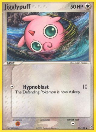 Jigglypuff 053 - Reverse Holofoil - Common