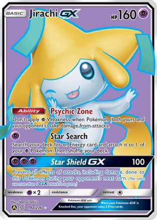 Jirachi GX 79a/236 - Holofoil - Promo
