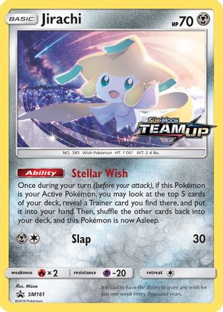 Jirachi SM161 - Holofoil - Promo