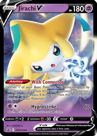 Jirachi V - 299 SWSH299 - Holofoil - Promo