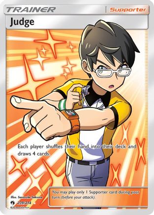 Judge (Full Art) 209 - Holofoil - Ultra Rare