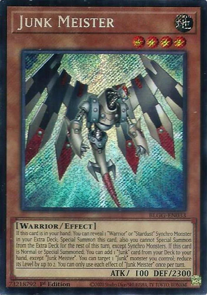 Junk Meister (BLGG-EN033) - Secret Rare