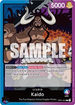 Kaido (061) (OP01-061) - Leader