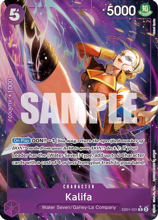 Kalifa (Alternate Art) (EB01-031) - Rare