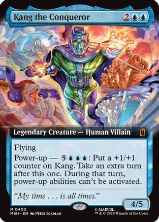 Kang the Conqueror (Extended Art) (MSH-403) - Marvel Super Heroes