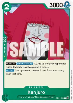 Kanjuro (OP01-038) - Common
