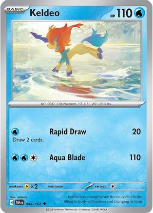 Keldeo 044  - Uncommon