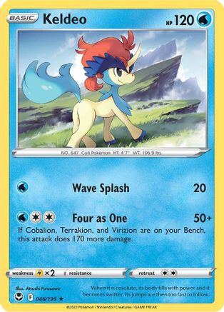 Keldeo 046 - Rare