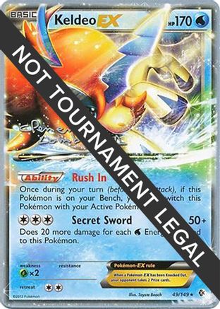 Keldeo EX - 2013 (Clement Lamberton) 049 - Ultra Rare
