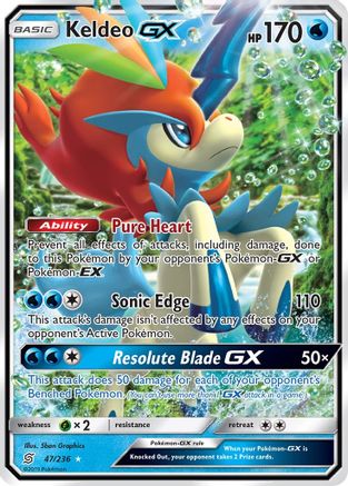 Keldeo GX 047 - Holofoil - Ultra Rare