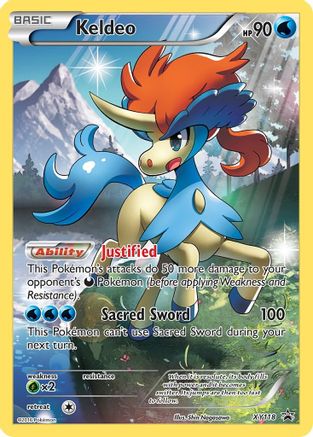 Keldeo XY118 - Holofoil - Promo