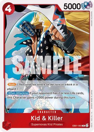Kid & Killer (EB01-003) - Rare
