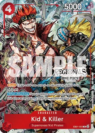 Kid & Killer (Offline Regional Participation Pack 2025 Vol.2) (EB01-003) - Rare