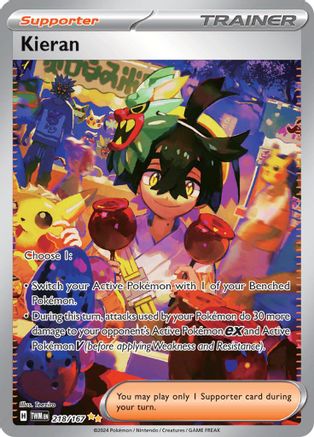 Kieran 218/167 - Holofoil - Special Illustration Rare