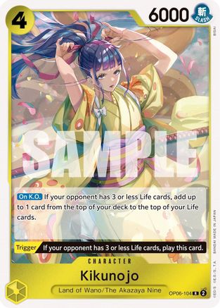 Kikunojo (OP06-104) - Rare