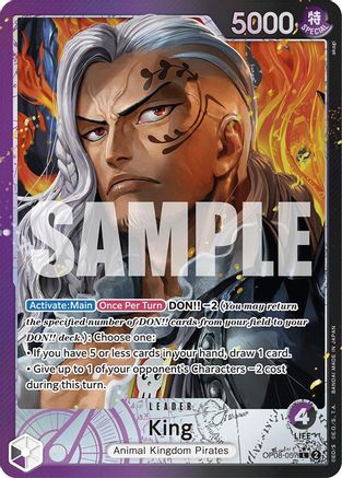 King (057) (Parallel) (OP08-057) - Leader