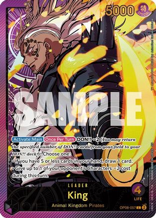 King (SPR) (OP08-057) - Leader