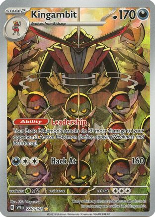 Kingambit 220/198 - Holofoil - Illustration Rare