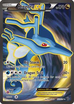 Kingdra EX (Full Art) 122 - Holofoil - Ultra Rare