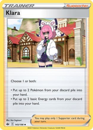 Klara (Cosmos Holo) 145/198  - Holofoil - Promo