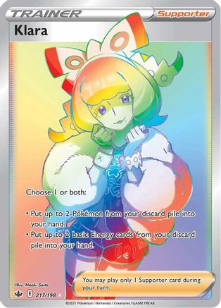 Klara (Secret) 217/198 - Holofoil - Secret Rare