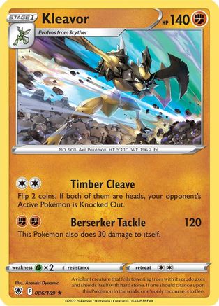 Kleavor (86) (86) 086 - Holofoil - Holo Rare