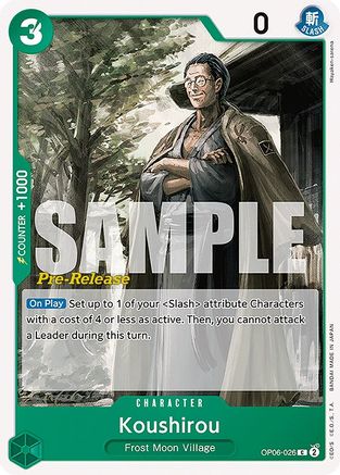 Koushirou (OP06-026) - Common