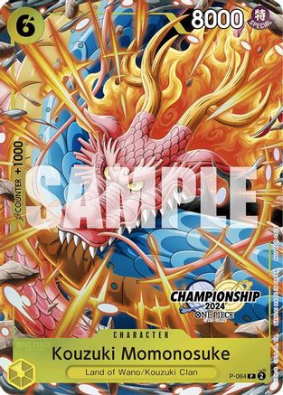 Kouzuki Momonosuke (CS 2024 Event Pack Finalist) (P-064) - Promo