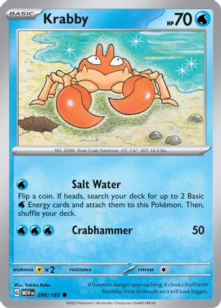 Krabby 098 - Common
